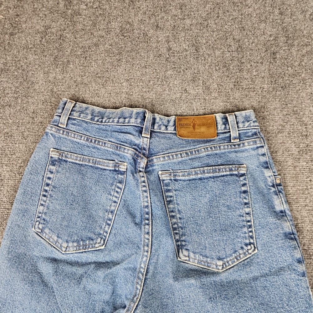 French Dressing Jeanswear Western Wear Classic Petite Easy Fit Jeans 12P Blue - Picture 6 of 8